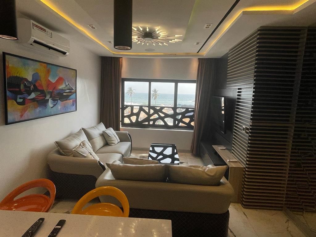 One bedroom beachfront apartment