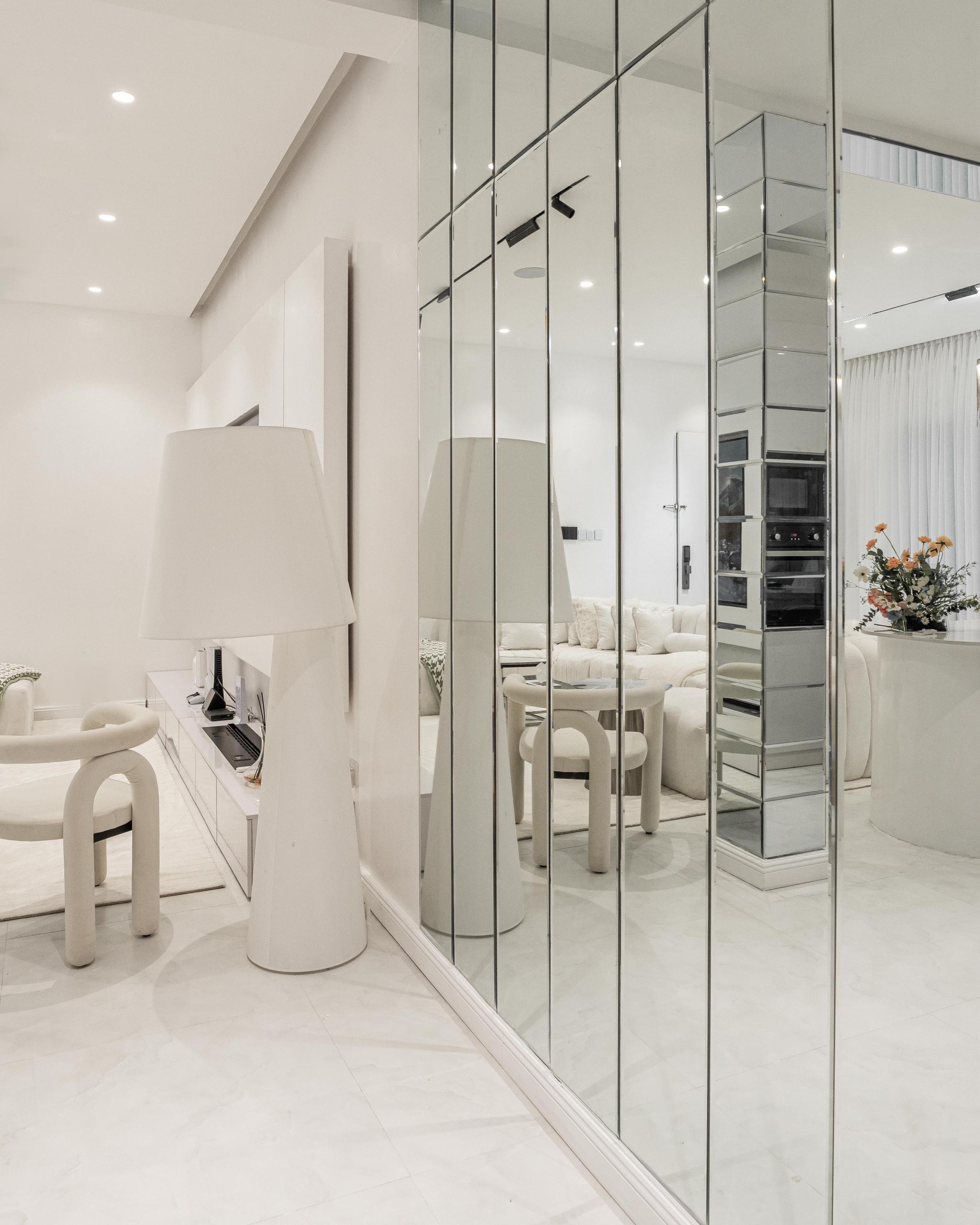 Luxurious All White Smart Home