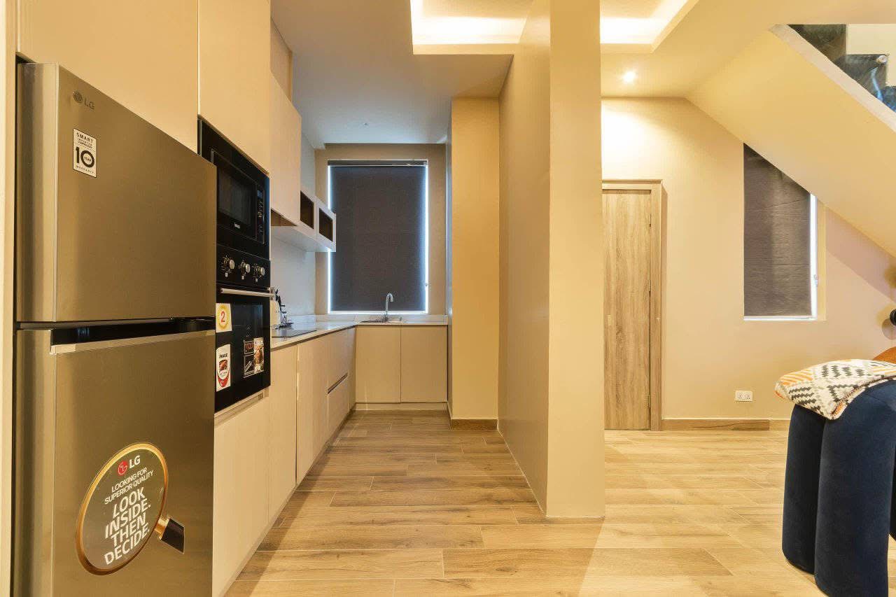 One bedroom loft apartment