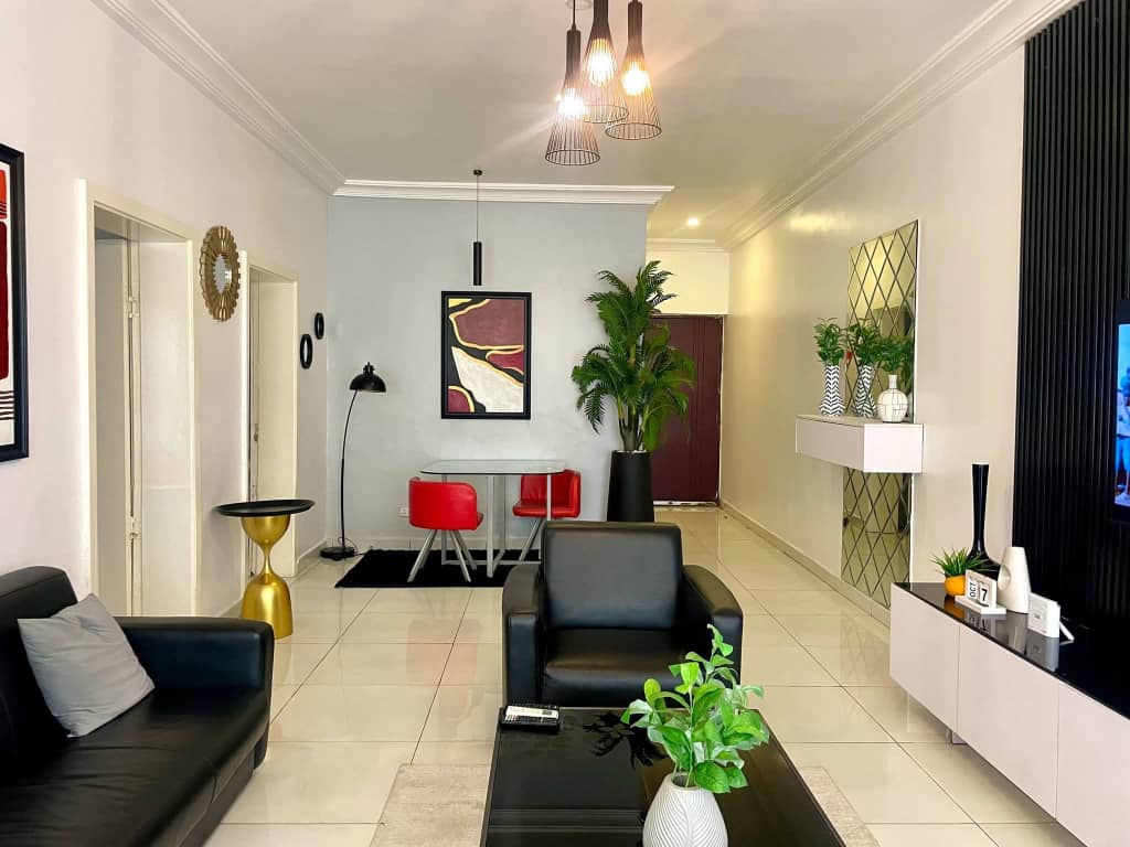 Chic bedroom apartment