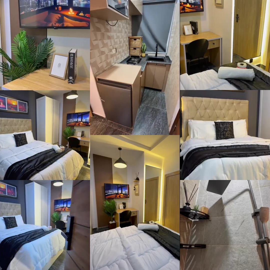 1 bedroom studio apartment