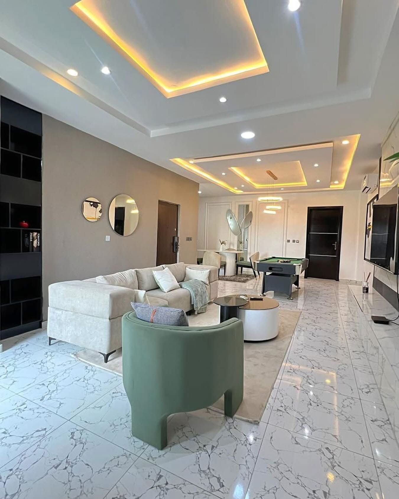 Spacious two bedroom pent house