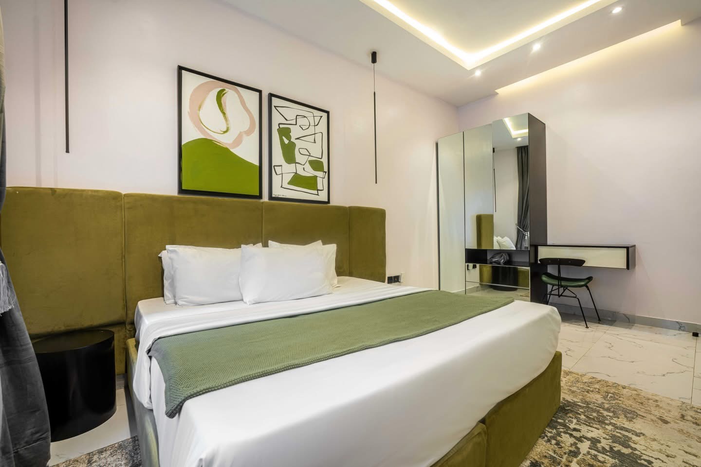 One bedroom living space