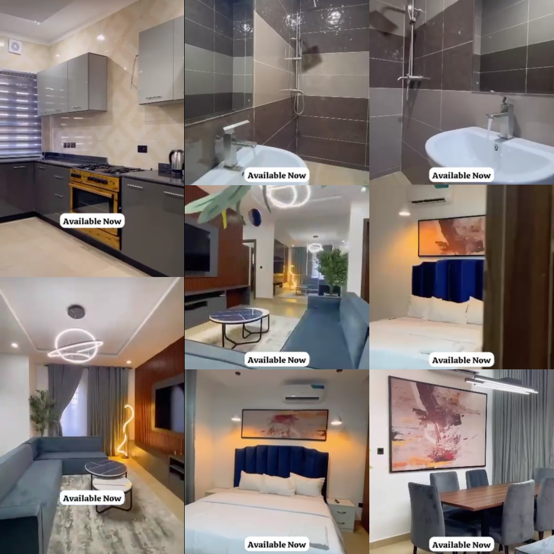 3-Bedroom  Shortlet Apartment