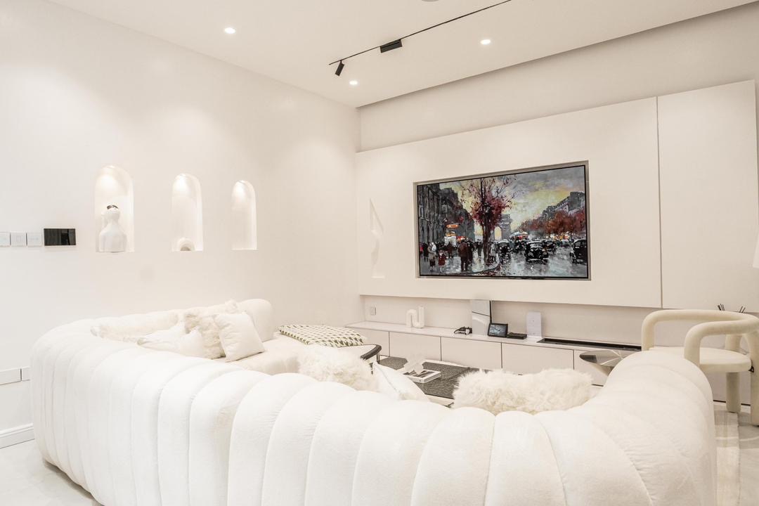 All-White Apartment